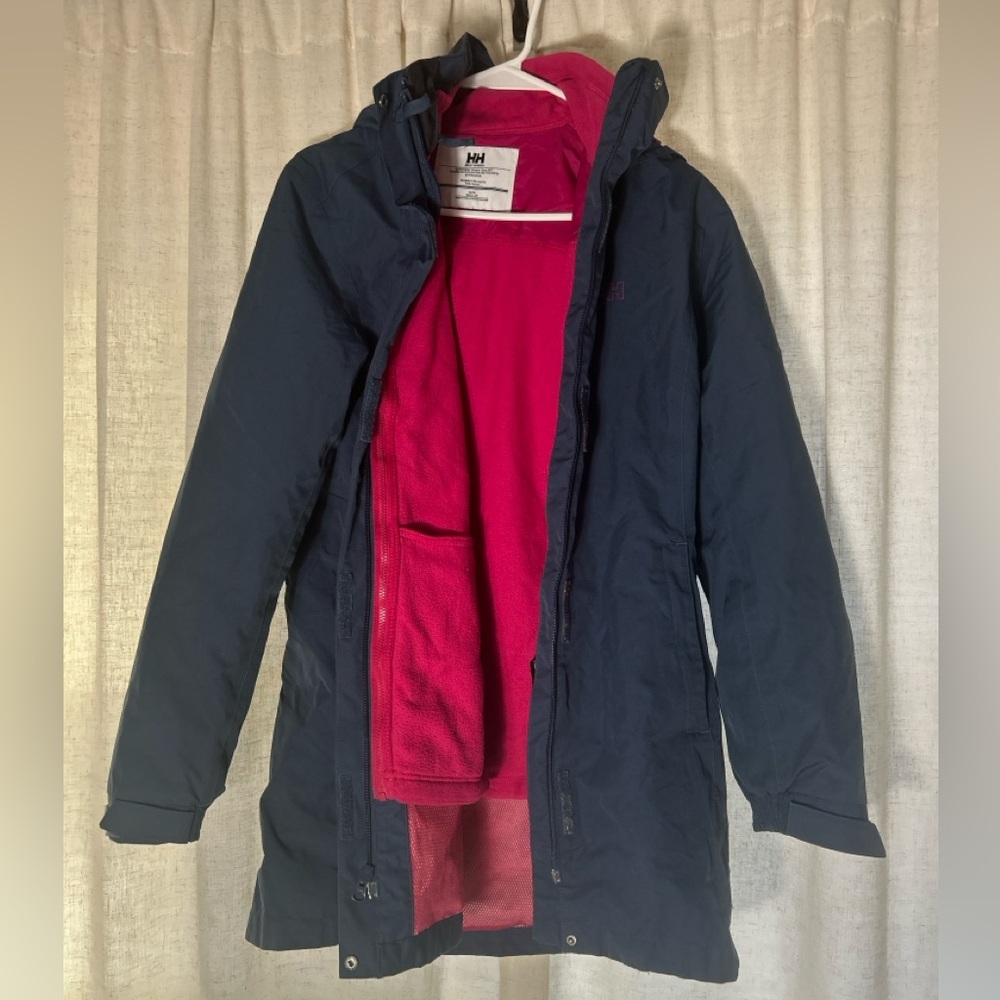 Helly Hansen Fuchsia and Navy Jacket